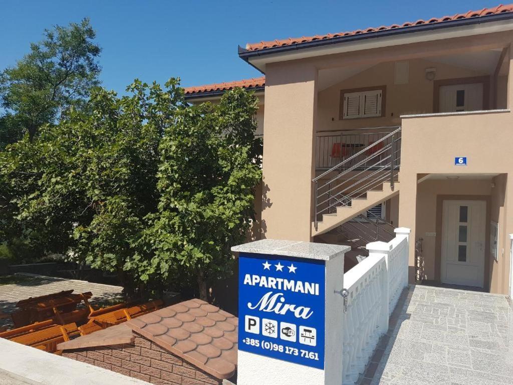 Apartmani Mira Klenovica Esterno foto